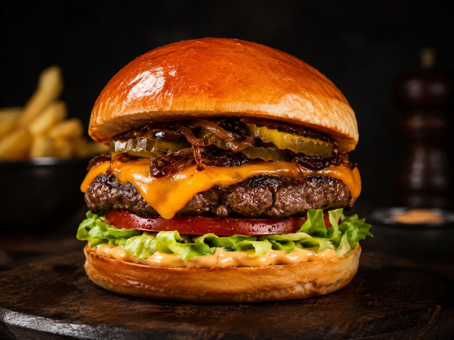 Humburger Menü